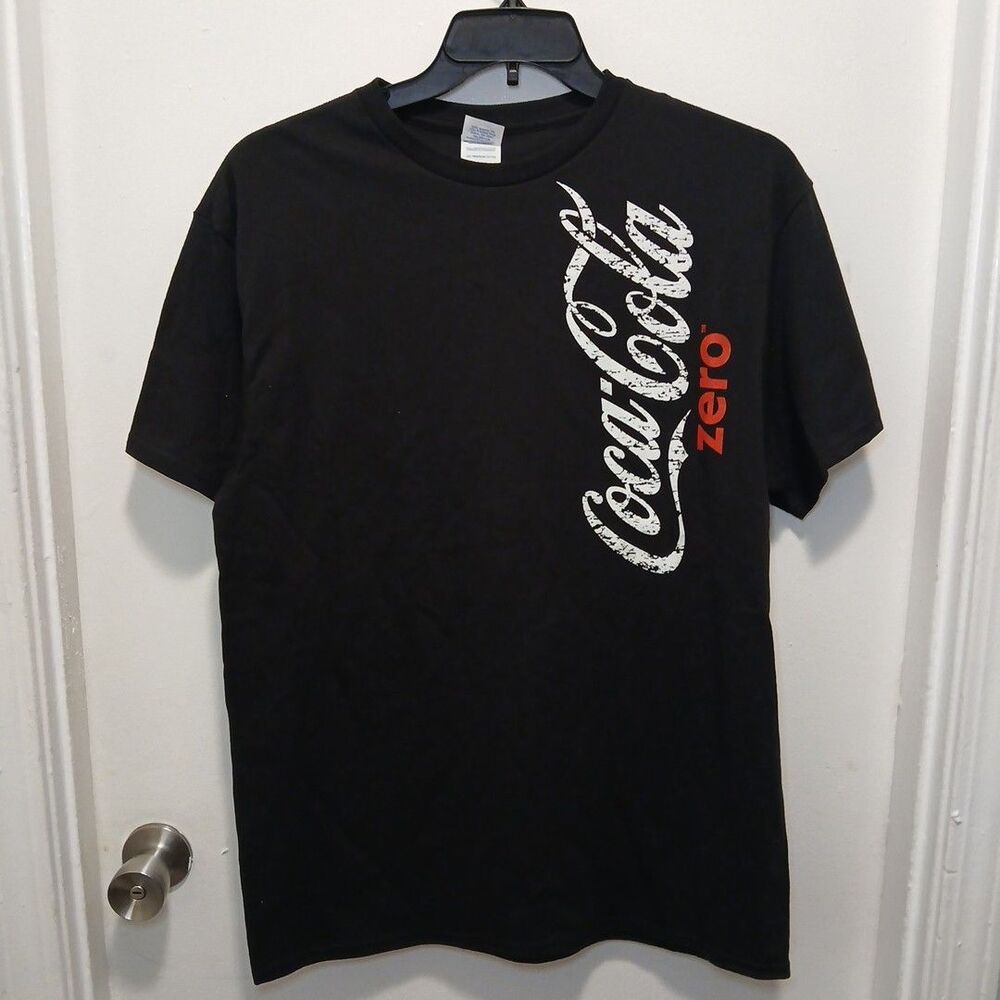 Delta Pro Weight Coca-Cola Zero Graphic Black T-Shirt – Size Large